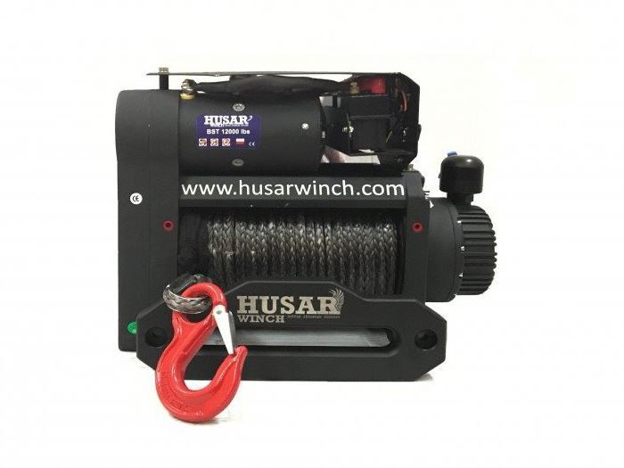 Wyciągarka elektryczna Husar Winch BST S 12000 lbs z liną syntetyczną z podwójnym silnikiem EAN (GTIN) 5904024534969